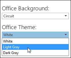 Outlook More About Themes