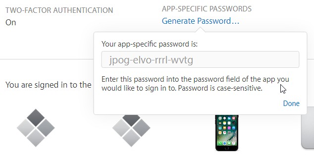 generate secure password