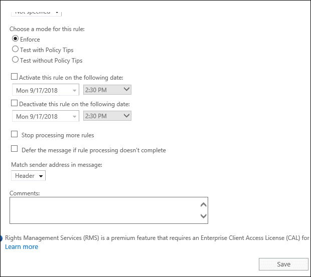 Exchange-Server-2019-Mail-Flow-Rule