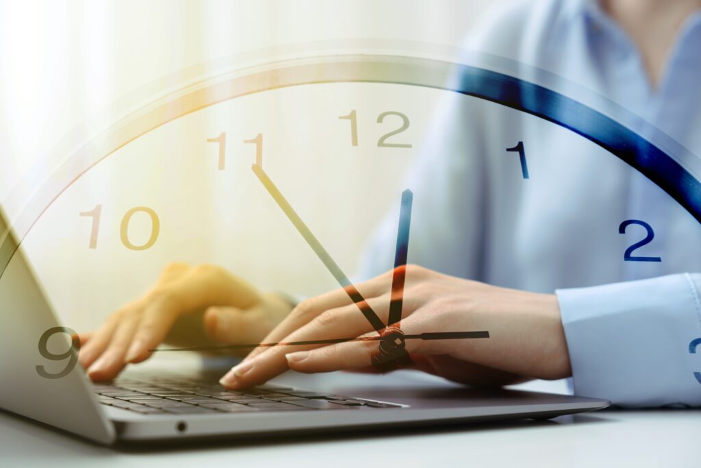 WomanAndClockDoubleExposureTimeConcept | LG Networks, Inc.